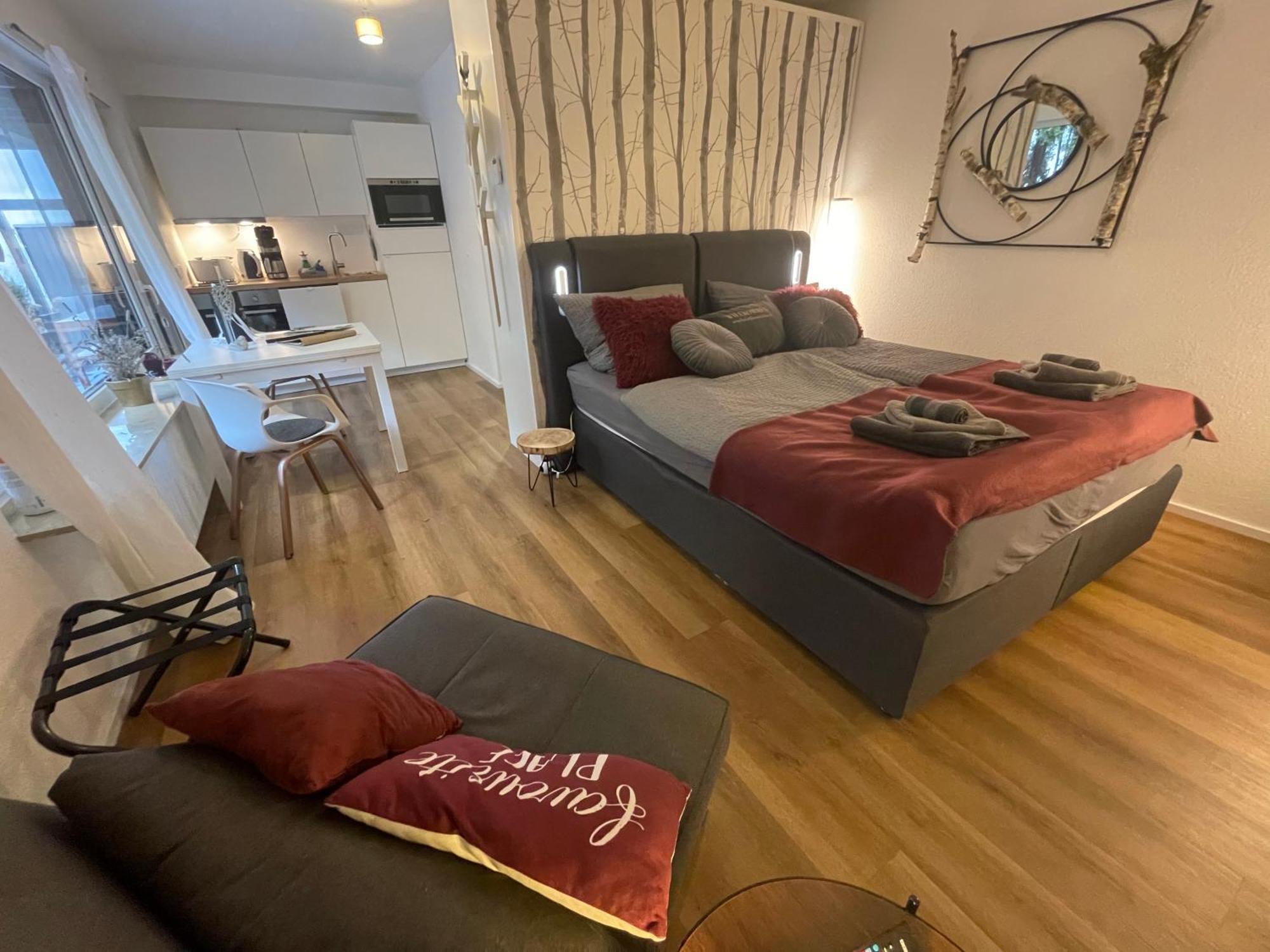 Rosmarin - Kuschelige Fewo - Romantik & Entspannung Im Whirlpool Auf Privater Terrasse, Ruhe & Hund Willkommen - By Ferienwohnenamsee - Uberlingen Eksteriør bilde